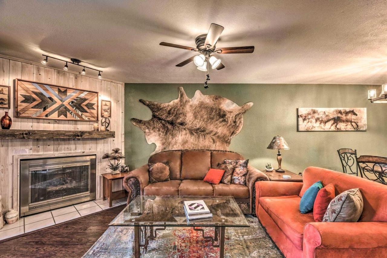 Cozy Mtn Condo With Deck Less Than 2 Mi To Links Golf Course Ruidoso Exterior photo